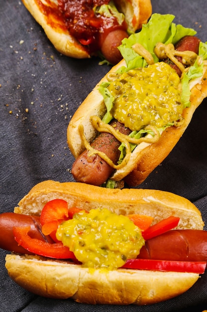 Foto gratuita hot dog