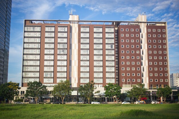 Hotel building in Ho Chi Minh, Vietnam