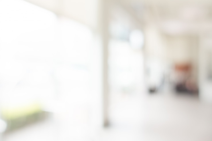 Free Photo hotel reception unfocused