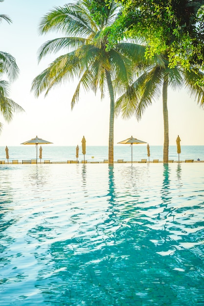 Hotel resort pool