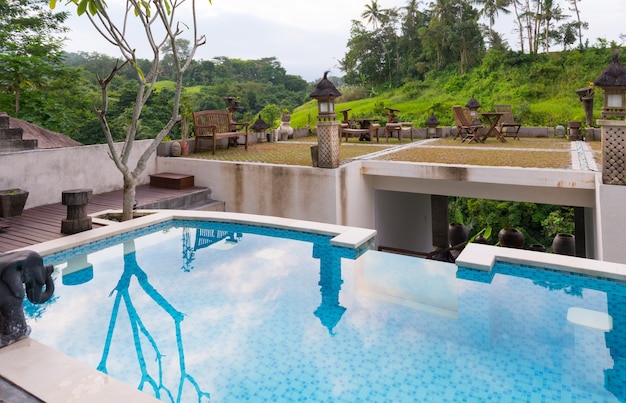 Hotel swimming pool