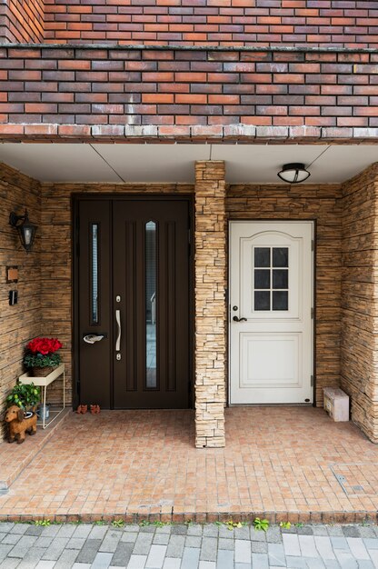 House entrance japan building