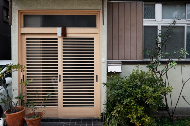 House entrance japan building