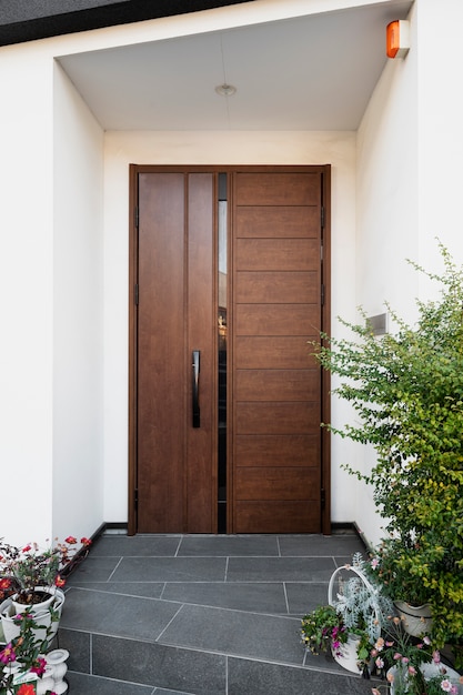 House entrance japanese building