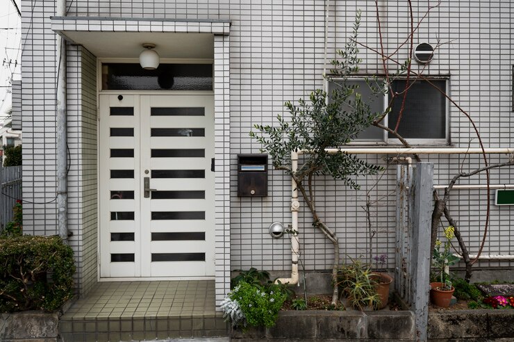 無料Photo 家の入り口と自然の日本文化