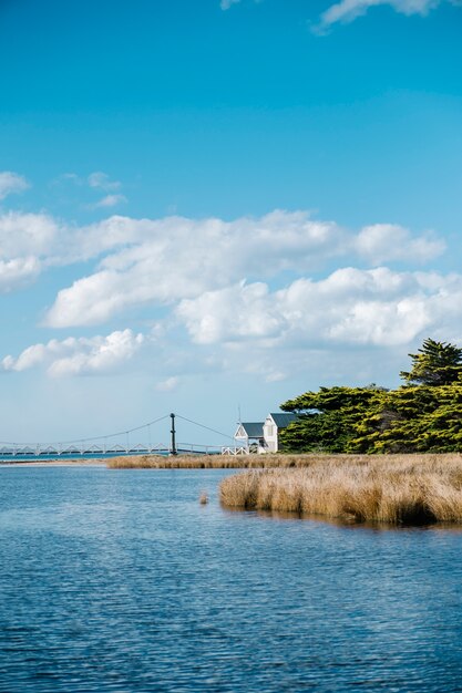 家と海