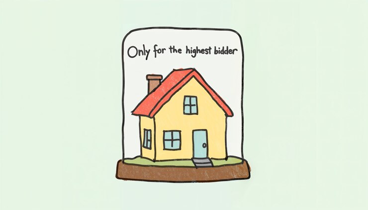 Free Photo housing crisis concept illustrated