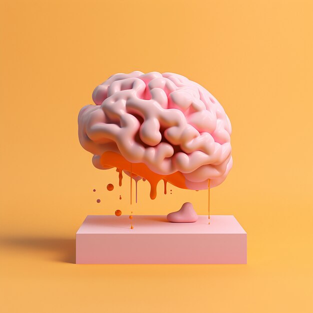 3D-рендеринг человеческого мозга