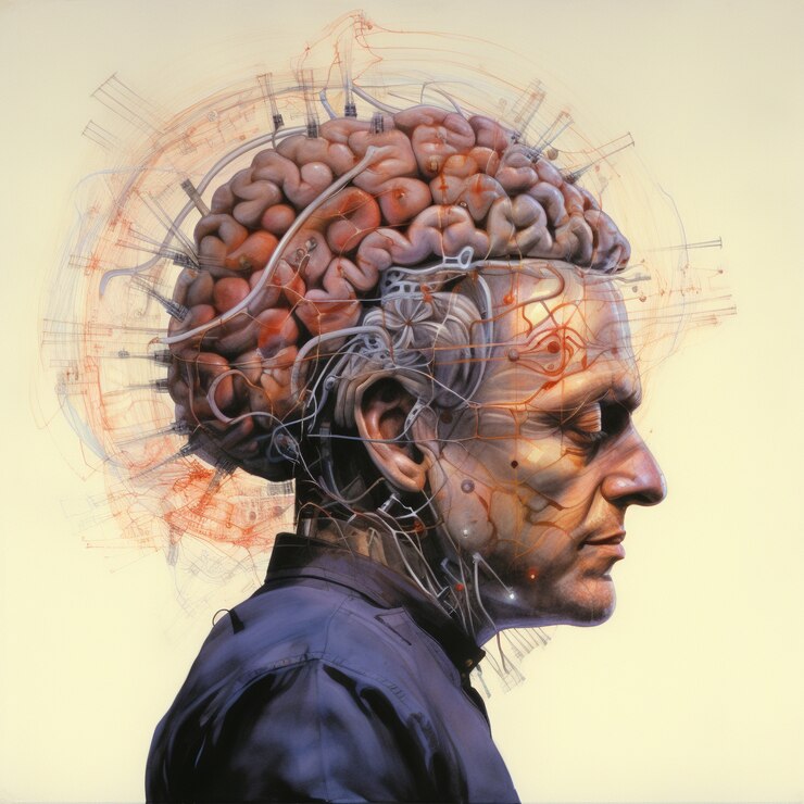 Free Photo human brain detailed structure