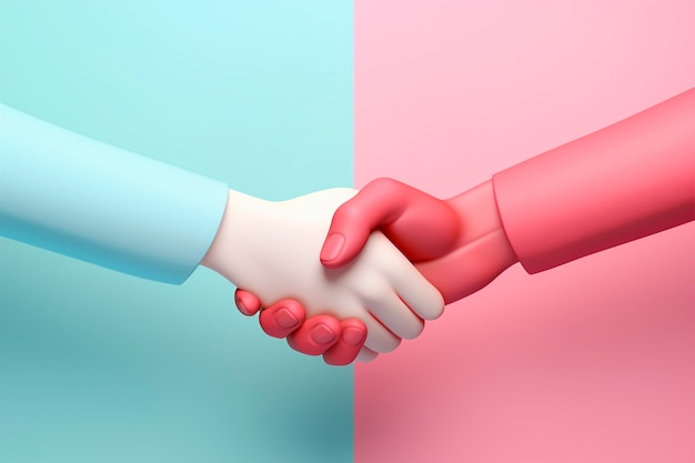 스튜디오에 있는 인간의 손
