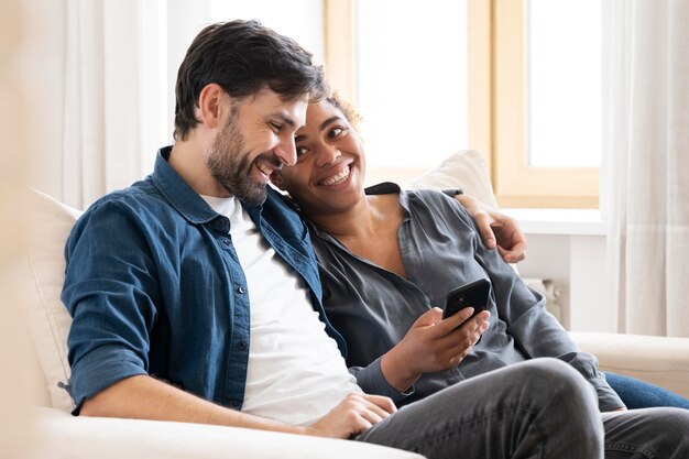Husband and wife spending some quality time together