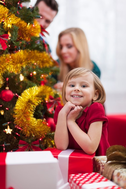 私はクリスマスの時期が大好きです！