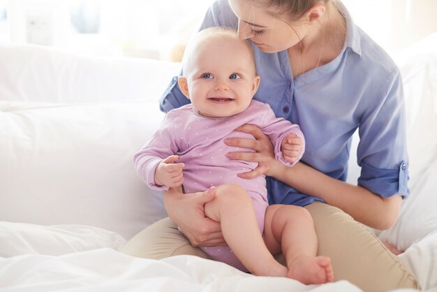 私は私の小さな女の子をとても誇りに思っています