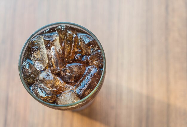 Ice cola glass