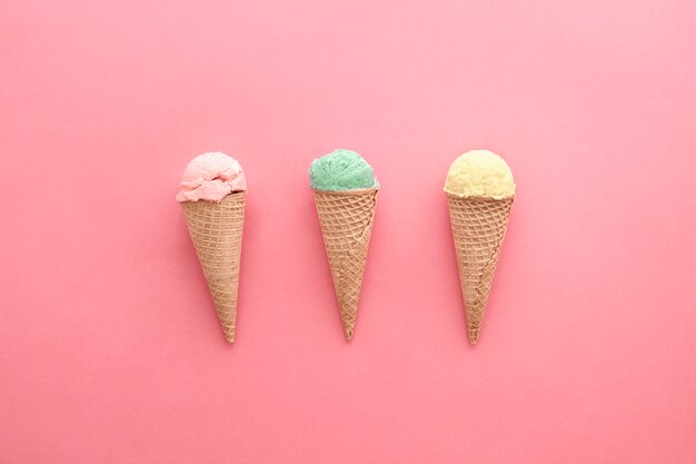 Ice cream background