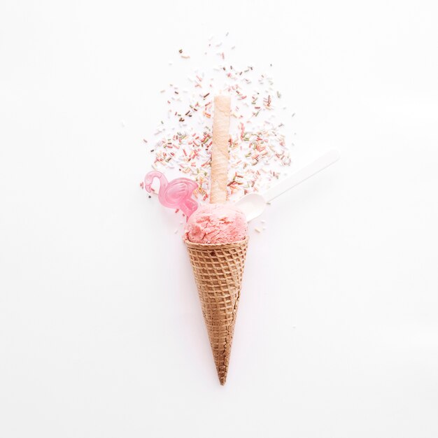 Ice cream background