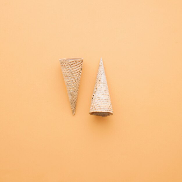 Ice cream cone background