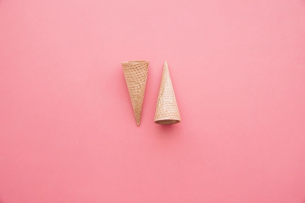 Free photo ice cream cone background