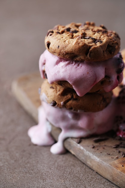 Ice cream cookies