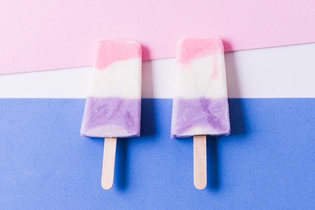 Ice cream on stick