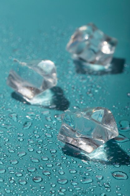 ice cube background still life
