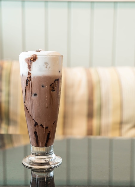 Free photo iced chocolate