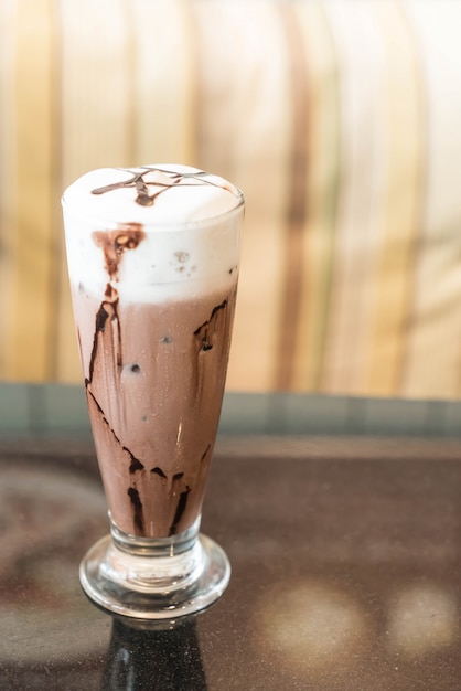 Free photo iced chocolate