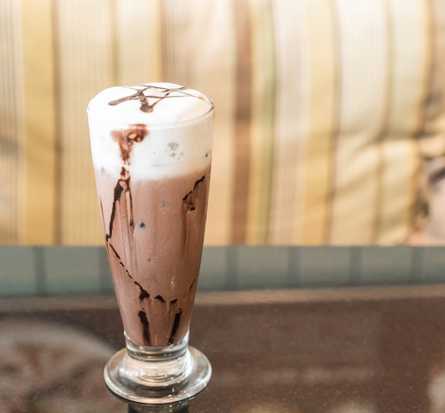 Free photo iced chocolate