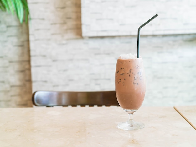 Free photo iced chocolate