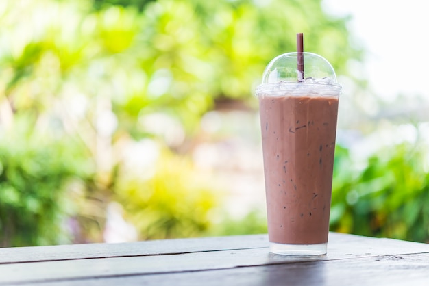 Free photo iced chocolate