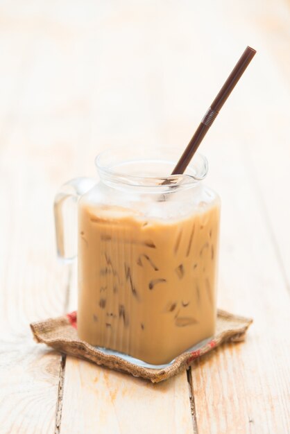 Iced coffee