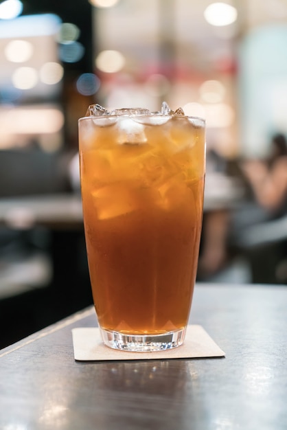 iced lemon tea