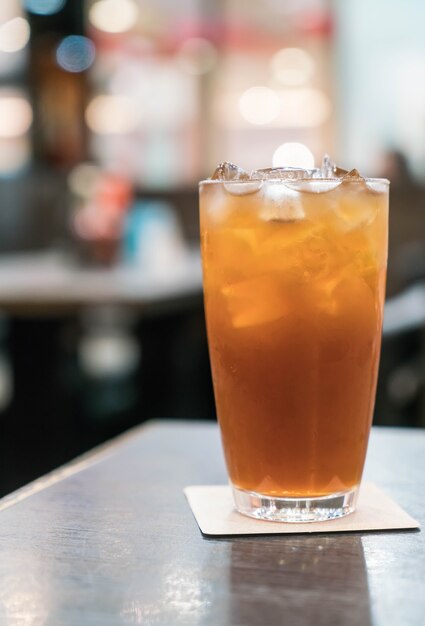 iced lemon tea