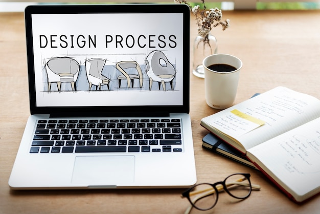 Free photo ideas creation design process icon