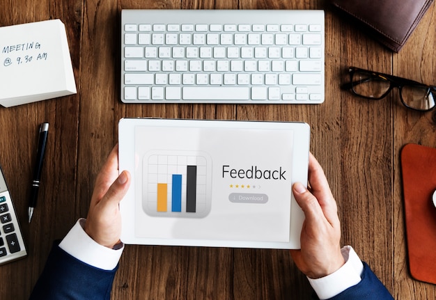 Free photo illustration of application user feedback response