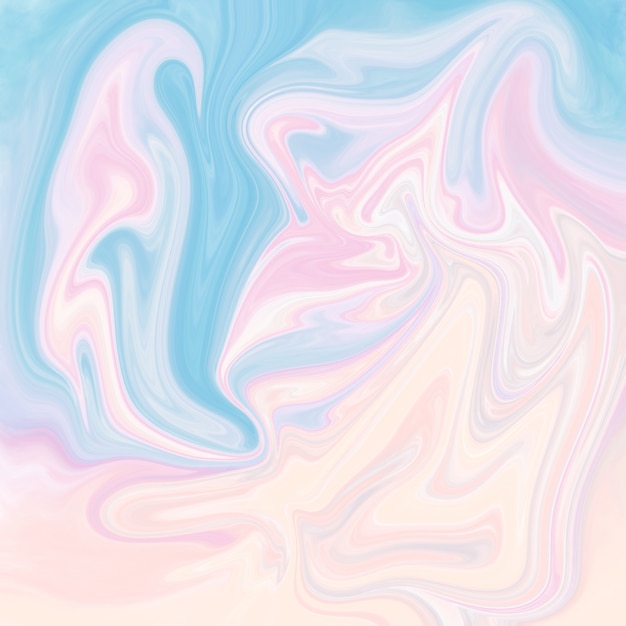Illustration of colors of blue, pink and white mixed together