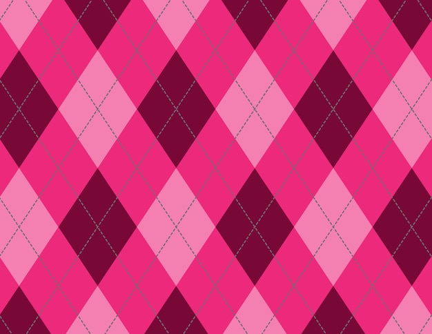 Free photo illustration of pink and red diamond pattern