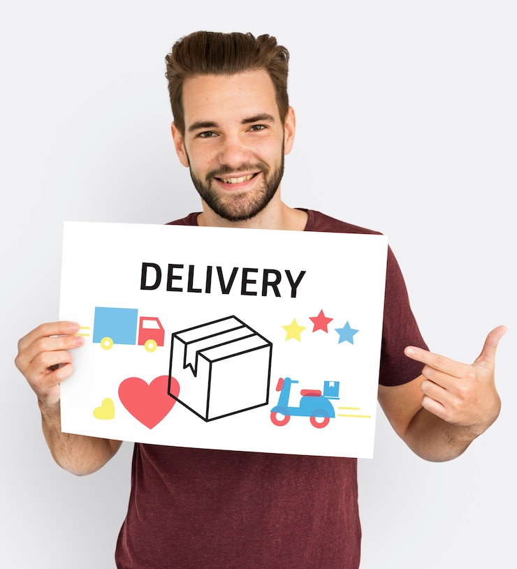 Free Photo illustration of transportation packages delivery