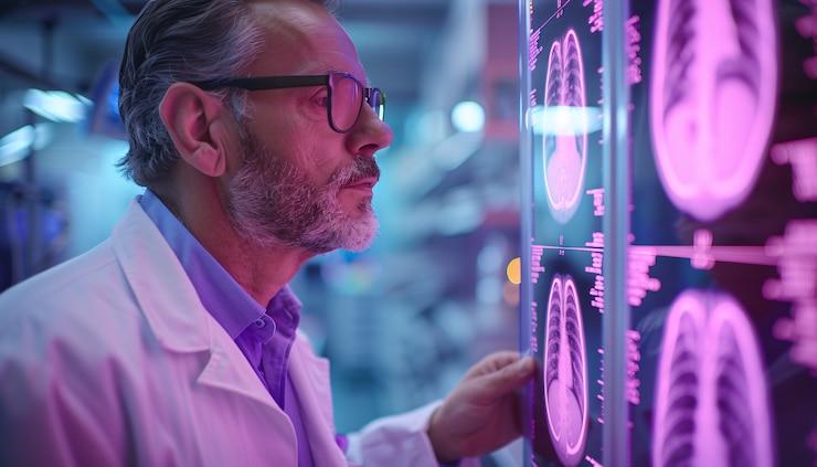 Free Photo images that simulate x-rays with neon colors