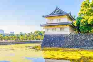 Free photo imperial palace in tokyo japan