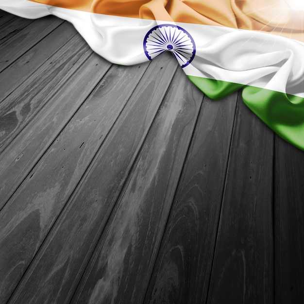 Индия флаг фон