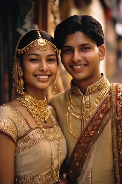 Indian couple celebrating propose day by being romantic with each other