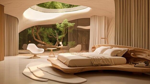 Indoor design of luxury resort