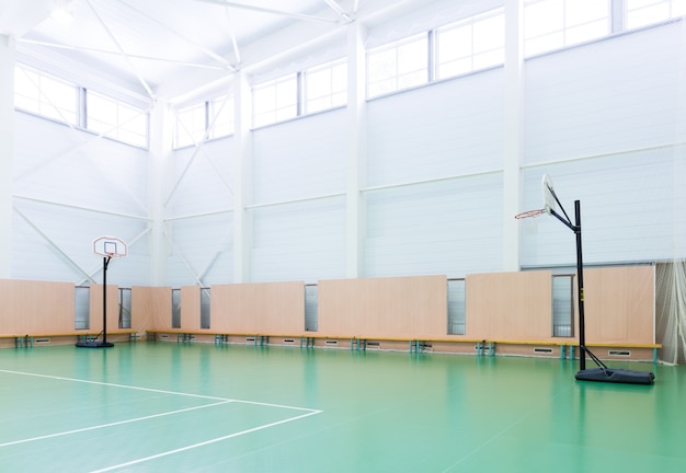 Indoors tennis court