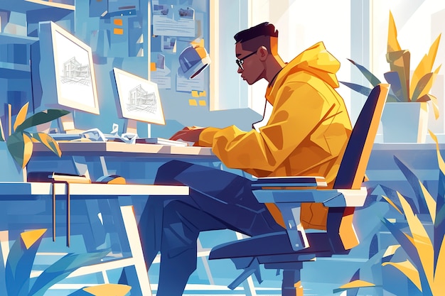 산업 디자이너 디지털 아트