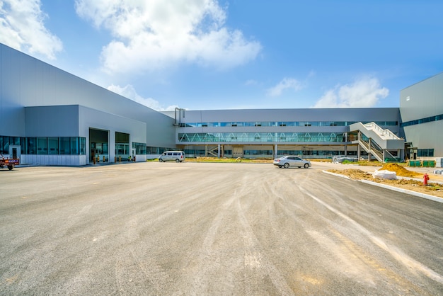 Industrial Park, factory building, warehouse