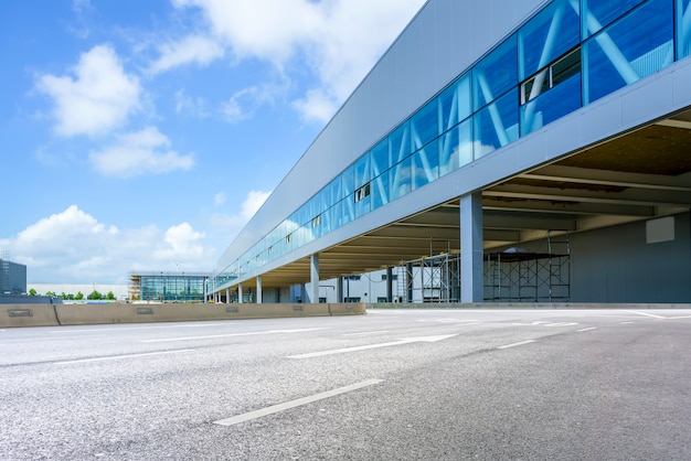 Free photo industrial park, factory building, warehouse