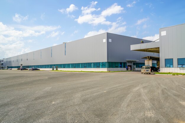 Industrial Park, factory building, warehouse