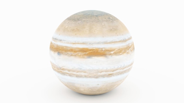 インフィニットホワイトスタジオの背景製品資産惑星木星 Premium写真