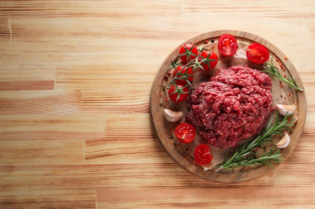 Ingredient for cooking grilled meat ground meat